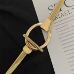 Gold Chain Belt for Women – Elastic Waistband for Dresses - Image 5