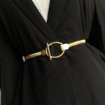 Gold Chain Belt for Women – Elastic Waistband for Dresses