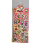 Cute Labubu Cartoon Holographic Stickers for Kids and Journaling - Image 7