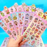 Cute Labubu Cartoon Holographic Stickers for Kids and Journaling - Image 6