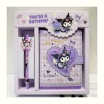 Sanrio Kuromi Cute Notebook Gift Set for Girls - Image 3