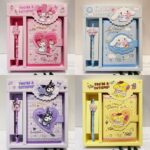 Sanrio Kuromi Cute Notebook Gift Set for Girls