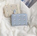 Embroidered Floral Short Wallet – Cute Fresh Small Purse for Women - Image 4