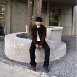 Dark Brown Clean Fit Retro Men's Short Jacket - Image 5