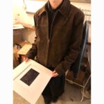 Dark Brown Clean Fit Retro Men's Short Jacket - Image 4