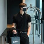 Classic Knit Polo Shirt for Men - Image 5