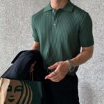 Classic Knit Polo Shirt for Men - Image 2