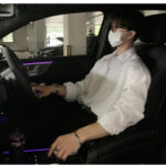 Black Draped Long Sleeve Shirt - Image 6