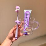Soft Bristle Antibacterial Fine Bristle Toothbrush with Bow Design - Image 9