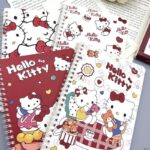 Cute Hello Kitty A5 Spiral Notebook Thick Pages Student Writing Journal