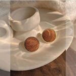 Textured Retro Stud Earrings – Elegant Metal Earrings - Image 8