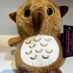 Adorable Brown Owl Plush Toy with Big Sparkly Eyes - Ultra-Soft Stuffed Animal Bird