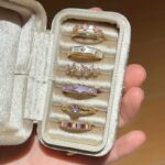 Oriental Floral Butterfly Ring Elegant Artistic Design