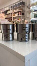 Cute Cat Doodle Stainless Steel Portable Travel Cup - Image 3
