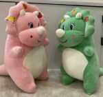 Cute Triceratops Dinosaur Plush Toy Stuffed Animal - Image 6