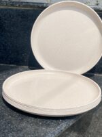 Eco-Friendly Rice Husk Dining Plate | Sustainable & Biodegradable Dinnerware - Image 3