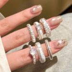 Chinese Style Brushed Open Ring – Luxury Adjustable Couple Ring - Image 3