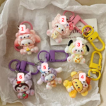 Sanrio Keychain – Cute Cartoon Bag Charm for Girls, Students & BFF Gifts